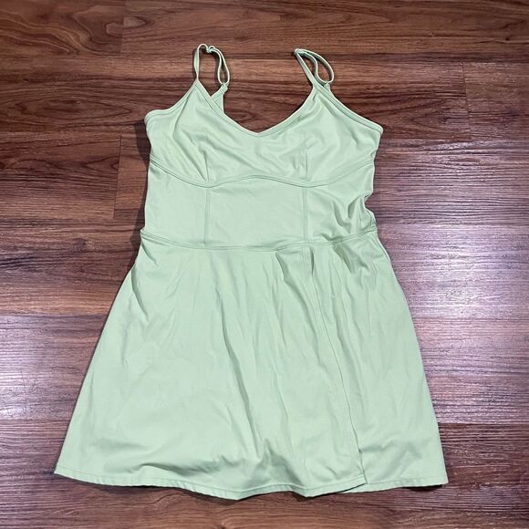 Joylab Womens Corset Detail Active Dress Womens Size Medium Light Green - Picture 1 of 9